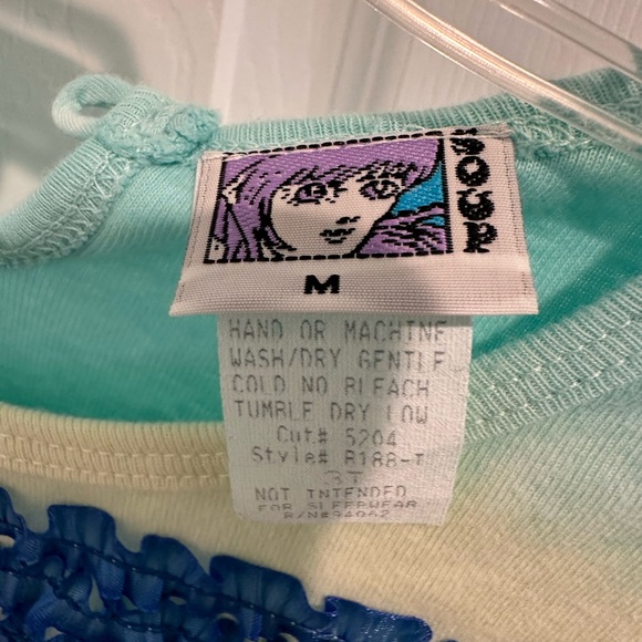 Toddler long sleeve shirt and ruffle pants matching set tie dye size 3T - Picture 7 of 11